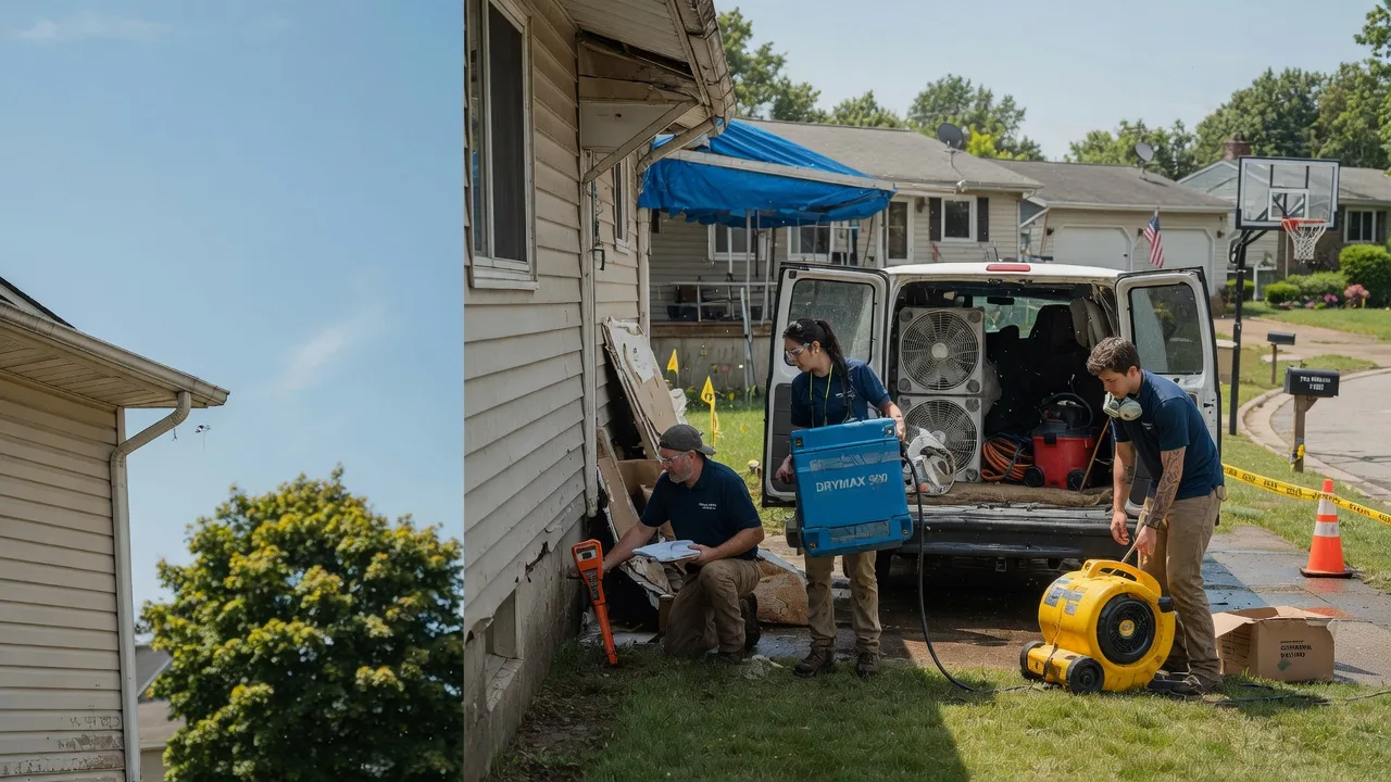 Ceiling Leak Cleanup in Minier, IL near me
