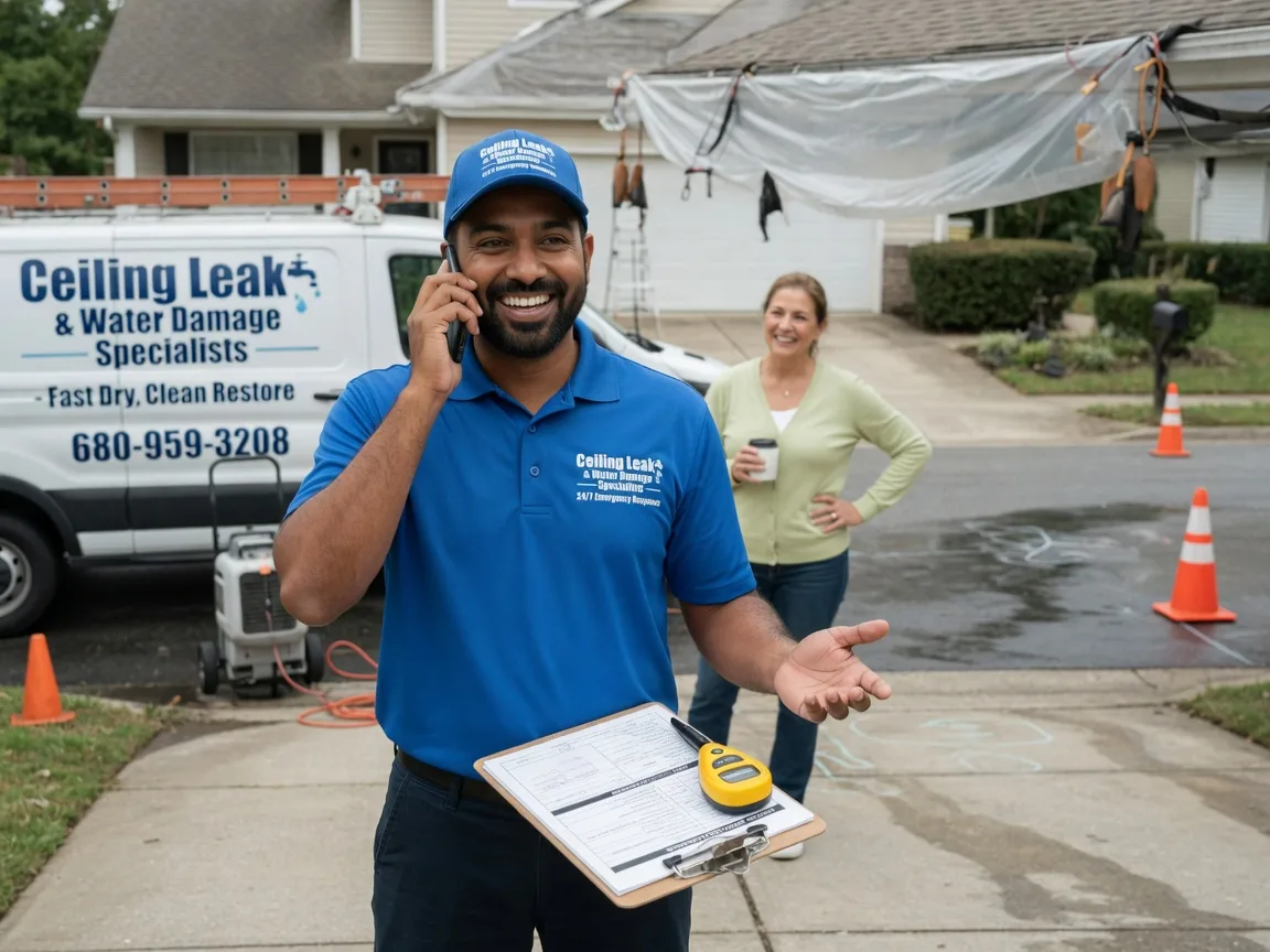 Ceiling Leak Cleanup Minier, IL FAQs